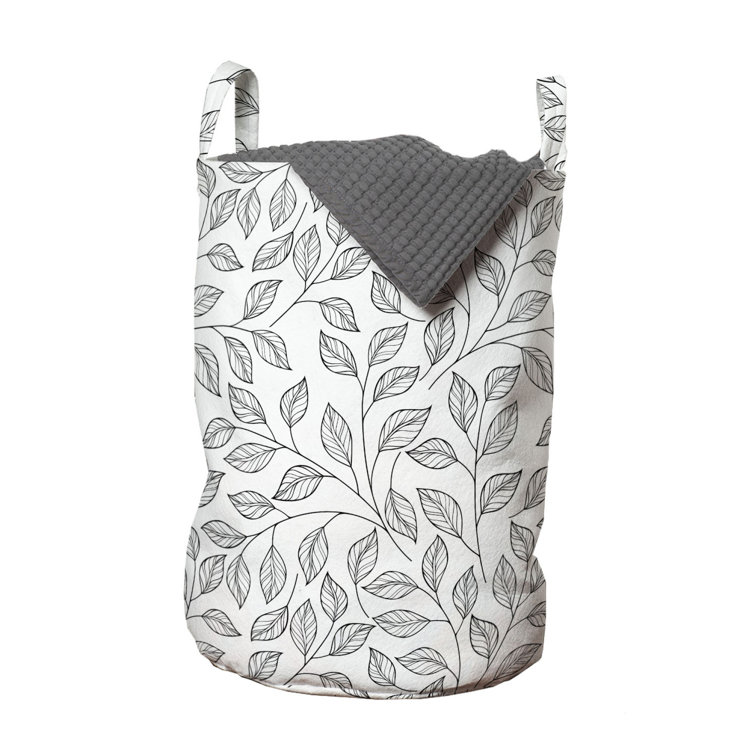 Bless international Fabric Laundry Bag with Handles Wayfair